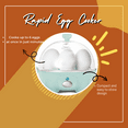 thumbnail image 4 of Rapid Egg Cooker - The Ultimate Convenience Tool for Perfectly Cooked Eggs Aqua New, 4 of 5