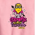 thumbnail image 2 of Despicable Me Minions - Groovy Since Forever  - Toddler & Youth Crewneck Fleece Sweatshirt, 2 of 4