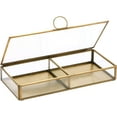 thumbnail image 4 of Creative Co-Op Brass & Glass Display Box, 4 of 7