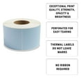 thumbnail image 3 of Blue Thermal Transfer Shipping Labels, Perforated 3 in Core, 4000 Count, 4 x 6 in, 3 of 5