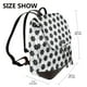 thumbnail image 2 of Fotbe Soccer Mochila Bolso con Estampado para Mujer, Mochila Antirrobo de Nylon Impermeable, Bolsa Ligera de Hombro, 2 of 4