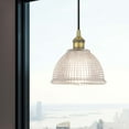 thumbnail image 3 of 616-1P-AB-G422 Innovations Lighting Arietta - 1 Light Cord Hung Mini Pendant In Industrial Style-8.75 Inches Tall and 8 Inches Wide-Antique Brass, 3 of 7