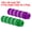 Green/Purple, variant on Uxcell Bike Pegs Fit Axles, Aluminum Alloy Anti-Skid Foot Bicycle Pegs for BMX Mountain Cycling Purple/Black