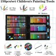 thumbnail image 2 of Art Set for Kids,Art Sets for Children Girls Boys - 150 Piece Creativity Drawing Art Studio Gift Case for Kids ，Christmas Birthday Gifts for 5 6 7 8 9 10 Year Olds, 2 of 8