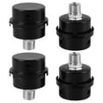 thumbnail image 1 of Shisuyan Industrial Use Air Compressor Silencer 4Pcs 2.95X2.44X0.79In, 1 of 9