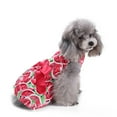thumbnail image 4 of YUEHAO Dog Skirts for Small Dogs Girl Cute Pet Print Bow Skirt Breathable Summer Sleeveless Shirt Comfortable Dog Shirt Breathable Dog Pet Dog Clothes (Watermelon Red, L), 4 of 9