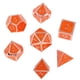 thumbnail image 2 of 7 pcs Dados Poliédricos para Accesorios (Varios Colores para Seleccionar) naranja, 2 of 7