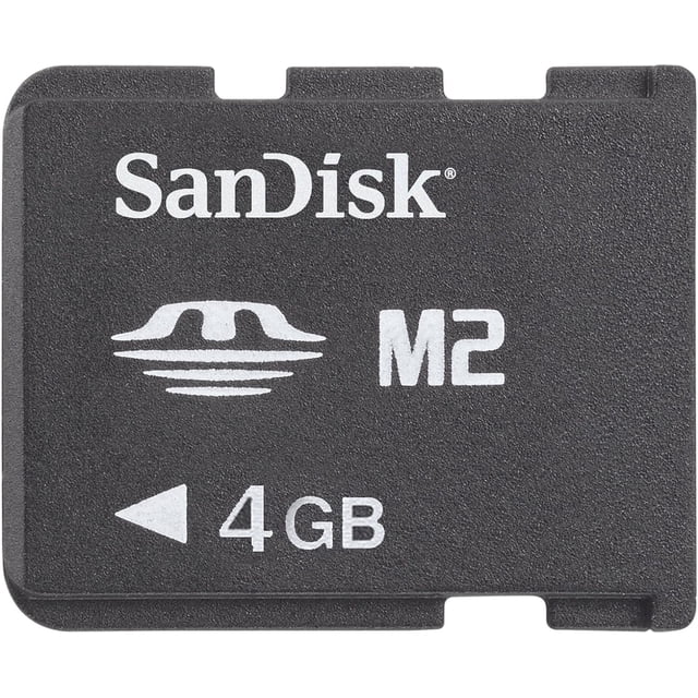 Tarjeta de memoria Micro SanDisk de 4 GB SDMSM2-004G-E11M para Sony