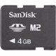 thumbnail image 1 of Tarjeta de memoria Micro SanDisk de 4 GB SDMSM2-004G-E11M para Sony, 1 of 1