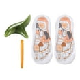 thumbnail image 3 of Esquirla Reflexology Socks Comfortable Beginner Acupoint Massage Tools for Salon Gift large green massage, 3 of 8