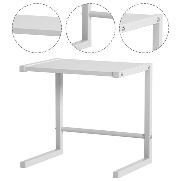 SEWCHICS Carbon Steel Tabletop Oven Stand and Microwave Holder, Kitchen Appliance Rack, 1 Piece