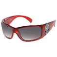 thumbnail image 3 of Women's Sun Bling Willie G. Skull Black Sunglasses HDS8004BLK-3F, Harley Davidson, 3 of 3