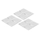 thumbnail image 3 of Whataatahia 12 piezas de parachoques cuadrado para puerta de gabinete, tapón transparente, protector de pared, adhesivo, protectores automotrices, 3 of 8