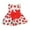 Red, variant on Cute Floral Dog Dress Summer Pet Skirt, Lightweight Breathable Vest Style Pet Dress, Non-Restrictive Comfortable Summer Pet Clothes for Small Medium Dogs & Cats Indoor & Outdoor Wear(Pink,L)