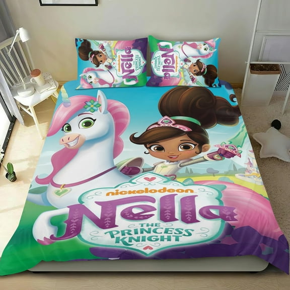 3 Piece Bedding Set For Nella Comforter Cover Set Cute Duvet Cover Sets Super Soft Teens Bedding Set Kids Bedroom Gifts,ses Twin