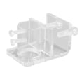 thumbnail image 4 of Aquarium Pipe Clip, Professional Easy To Install Sturdy Acrylic Hot Bending Design Fish Tank Water Pipe Clamp High Transmittance  for Aquarium Single Hole 20mm/0.79in Inner, 4 of 7