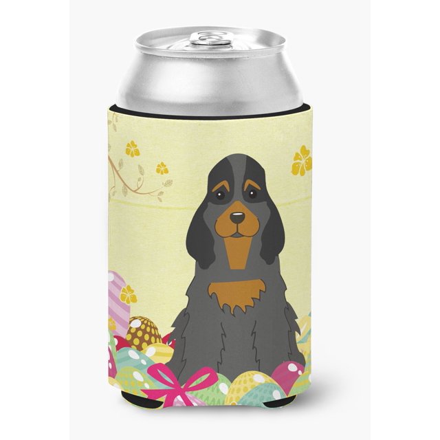 ""Caroline'S Treasures Huevos De Pascua Cocker Spaniel Negro Canela Abrazadera De Lata O Botella Abrazadera De Lata Multicolor""