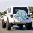 thumbnail image 3 of Cactus and Succulent Spare Tire Cover Dust-Proof Wheel Tire Cover Fit Trailer, RV, SUV and Many Vehicle, 3 of 8