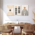 thumbnail image 3 of Elephant Stock Between Night And Day Wall Art - Horizontal Multi Panel Canvas - Living Room Wall Decor - Abstract Multi Panel - Gray And White Decor - 62" x 30", 3 of 8