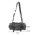 thumbnail image 3 of Paquete De Cintura Al Aire Libre Riñonera Nylon Pecho Bolsa Color Sólido para Escalada Camping Deportes (Gris) Tmvgtek Para Estrenar, 3 of 7