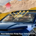 thumbnail image 3 of Yuyamidu Driving Cat Car Window Shade Cute Windshield Sun Shade for Van SUV Big Sedan Personalized Sunshade for Car Windshield Automotive Accessories, 3 of 7
