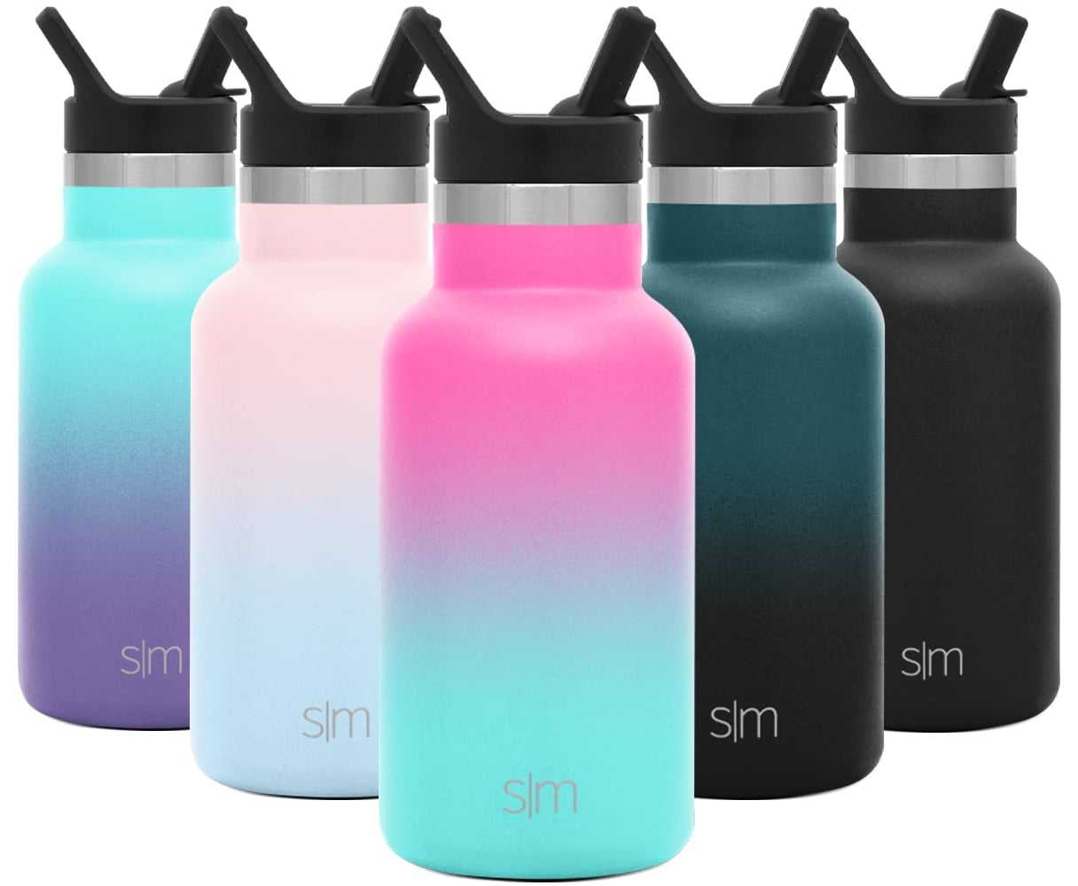 Simple Modern Kids 12oz Ascent Water Bottle with Straw Lid Stainless