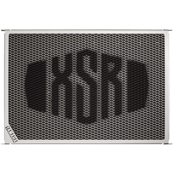 Genuine Yamaha Accessories Radiator Guard (Silver with Black Logo) Compatible with 16-18 Yamaha XSR900