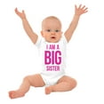 thumbnail image 3 of Big Sister Older Sibling Family Bodysuit Jumper Girls Infant Baby Brisco Brands 24M, 3 of 7
