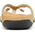 thumbnail image 5 of Vionic Women's Rest Bella White Patent Toe Post Sandal 10M, 5 of 5