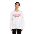 thumbnail image 4 of Kinesiology Queen Sweatshirt Gifts Crew Neck Shirt Long Sleeve Unisex, 4 of 4