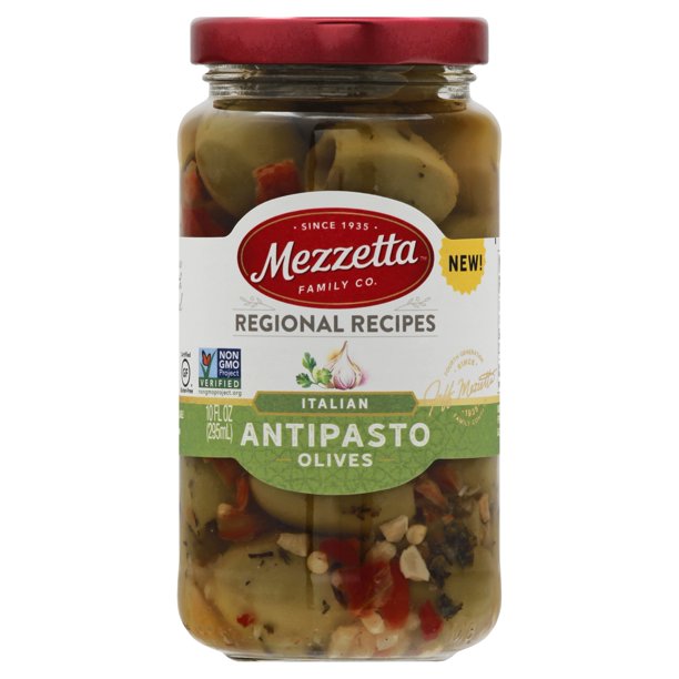 Mezzetta Italian Regional Recipes Antipasto Olives, 10 fl oz