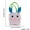 Purple118, variant on Clearance Vggrvlo Easter Bunny Basket Egg Buckets Seersucker Egg Hunt Bunny Baskets with Handle Cartoon Egg Hunt Containers for Easter Gifts Easter Decor Yellow