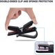 thumbnail image 4 of Clip para visera, 2 paquetes de soporte para gafas de sol para visera de coche, clip para gafas de sol de coche, soporte para colgar gafas con clip para tarjeta, color rojo rosa Sincero Hogar, 4 of 5