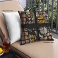 thumbnail image 2 of Ahgly Company Outdoor Square Patterned Throw Pillow, 18 inch by 18 inch, 2 of 6