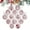 Red, variant on Hand Embroidery Christmas Ornaments Kit, Christmas Embroidery Kits, Christmas Embroidery Materials Kit,Christmas Embroidery Materials Kit for Adults Beginners