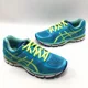 thumbnail image 3 of Asics Shoes Gel Kayano 22 Sz 7 /38 Running Sneakers T597N Blue Yellow Fabric, 3 of 6