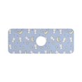 thumbnail image 7 of Yayeee Faucet Mat for Kitchen Sink 14.7" Diatomite Long Splash Guard Pad, Blue Cartoon Rabbit Pattern, 7 of 7