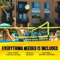 thumbnail image 4 of Vivere CROSSNET H2O Volleyball Pool Game 4 Square Net Portable Outdoor Water Toy, 4 of 9