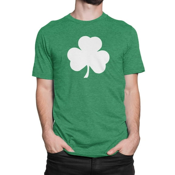 USA Screen Printed Green Irish Shamrock T-Shirt St Patricks Day Mens Ireland Tee Shirt 5XL