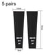 thumbnail image 2 of Mangas de sol de compresión con protección UV para hombres y mujeres, bloqueador solar de verano, ciclismo, conducción, golf, correr, rosa, S, 2 of 5