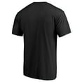thumbnail image 3 of Men's Black Charlotte Hornets Primary Wordmark T-Shirt, 3 of 3