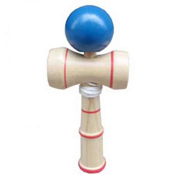 Flmtop Enfants Enfants Balle Kendama en Bois Jeu Traditionnel Japonais Jouet d'Équilibre Compétence