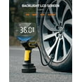 thumbnail image 2 of Cordless Tire Inflator, Air Compressor for Car Tires Air Pump 150 PSI, AstroAI Portable Air Pump with Battery, Rechargeable Compact Handheld Electric Automotive Pump, Yellow, 2 of 8