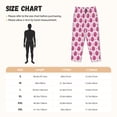 thumbnail image 3 of Fotbe Groovy Pink Disco Balls Pantalones de Pijama para Mujer, Pantalones de Dormir, Pantalones Pj con Cordón y Bolsillos-3X-Large, 3 of 6
