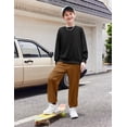 thumbnail image 2 of Arshiner Boys Camo Clothes 2 Piece Graphic Printed Sweatshirt and Pants Outfit Fall Winter Clothing Set, 2 of 6