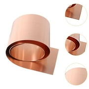 Bothyi 5xCopper Sheet 1M Metal Foil Plate for Electricity Contractors Coppersmith 0.1mm