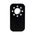 thumbnail image 2 of Detector de cámaras infrarrojas portátil con alarma antirrobo y sensor de vibración, diseño moderno y ligero, color negro, ideal para viajes y seguridad personal., 2 of 6
