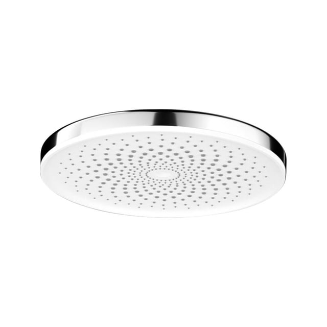 9-Inch ABS Pressurized Shower Head with 374 Spray Holes, Adjustable Rainfall & Massage Modes for Enhanced Water Flow