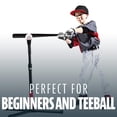 thumbnail image 2 of Camiseta de bateo Franklin Sports MLB XT para jóvenes, negra, 2 of 7