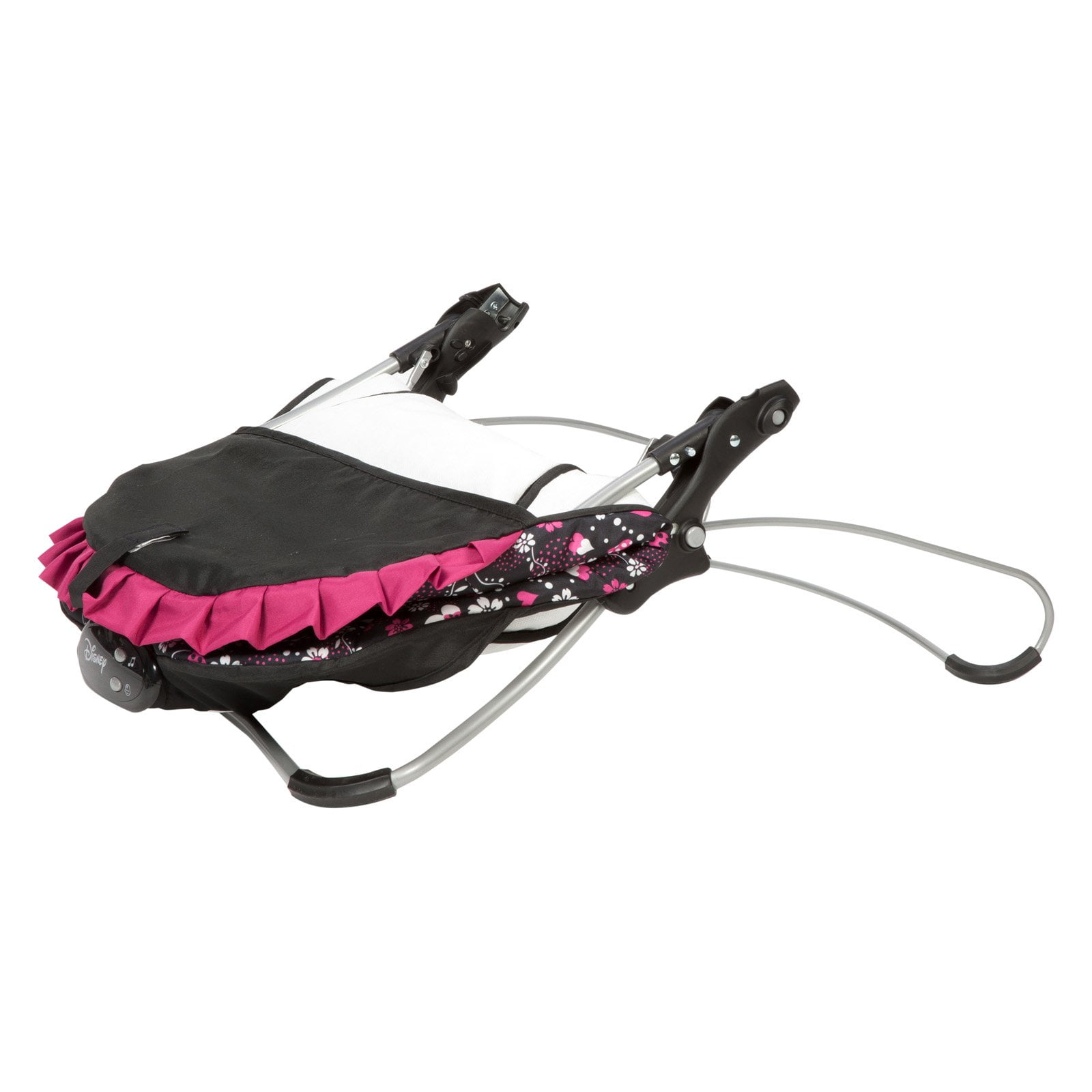 minnie mouse snug fit folding bouncer